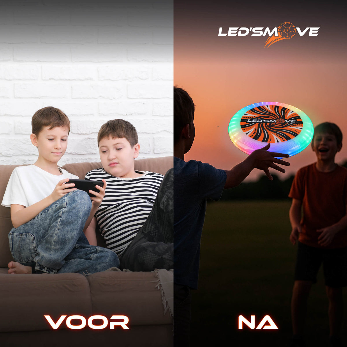 Led Flying Disc LedsMove ™ - LedsMove