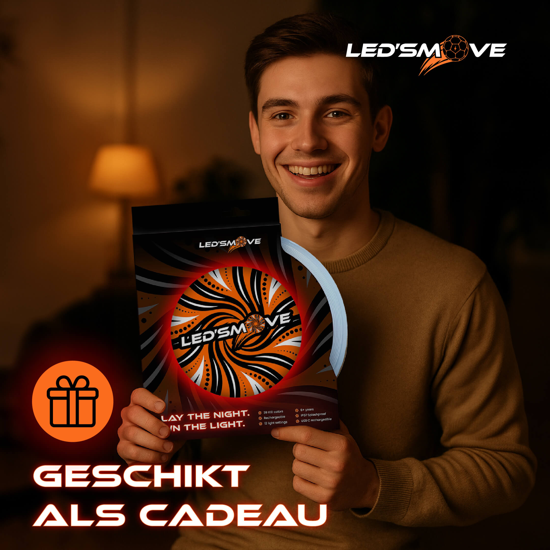 Led Flying Disc LedsMove ™ - LedsMove