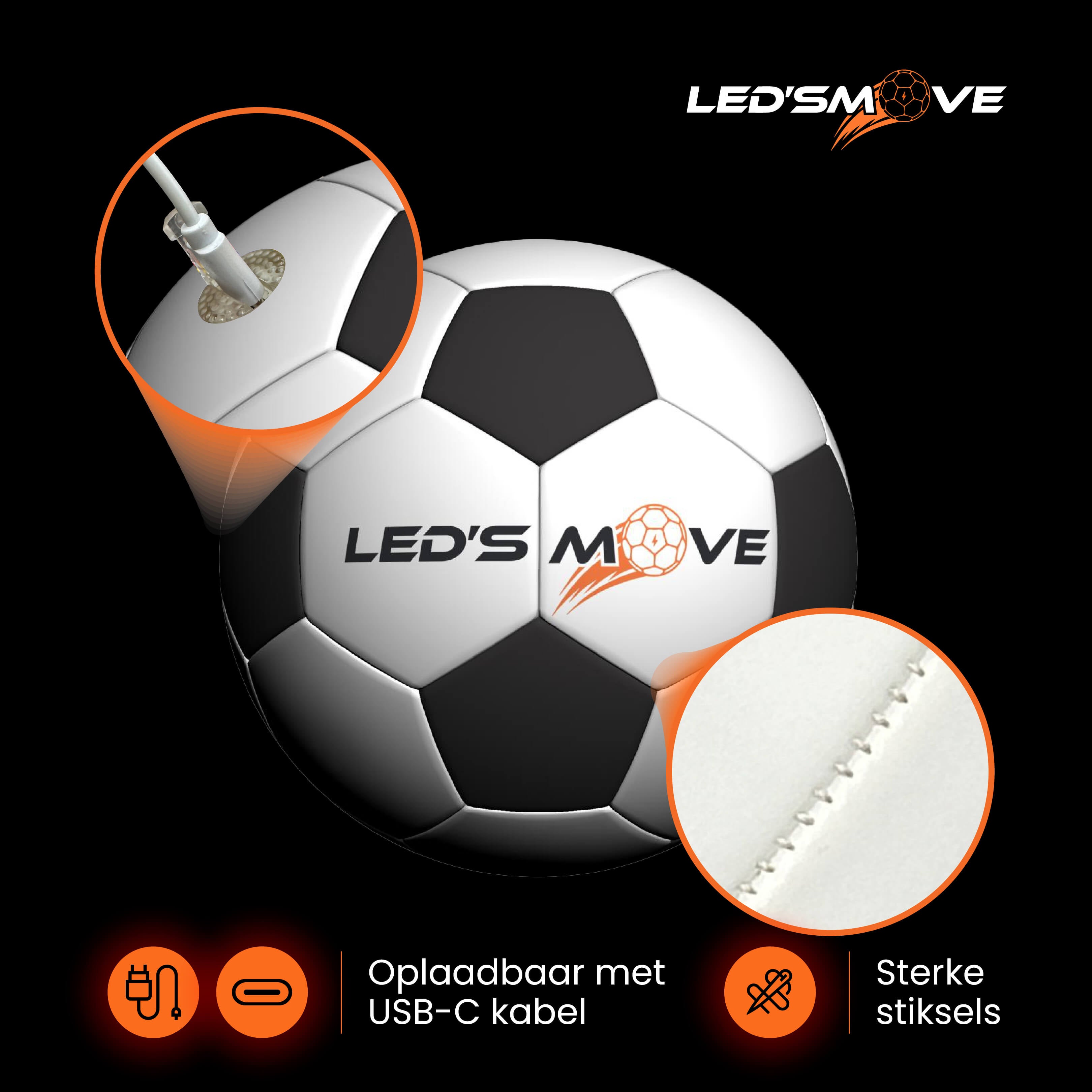 Light up football With LED Lamp - Light Up Unique Ball | Led'sMove ...