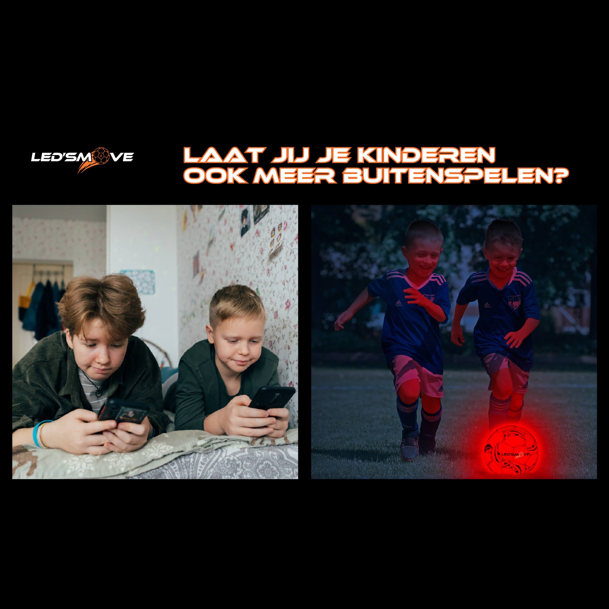 Lichtgevende Voetbal LedsMove ™ - LedsMove