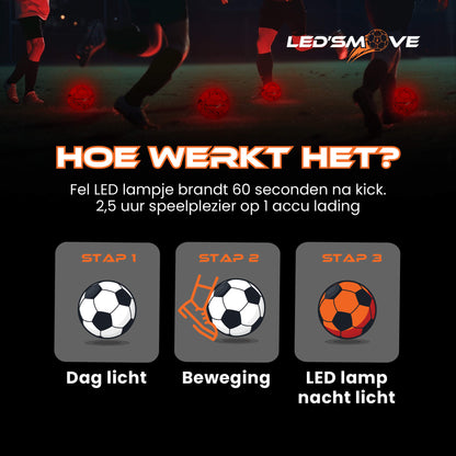 Ballon de football lumineux LedsMove™ - LedsMove
