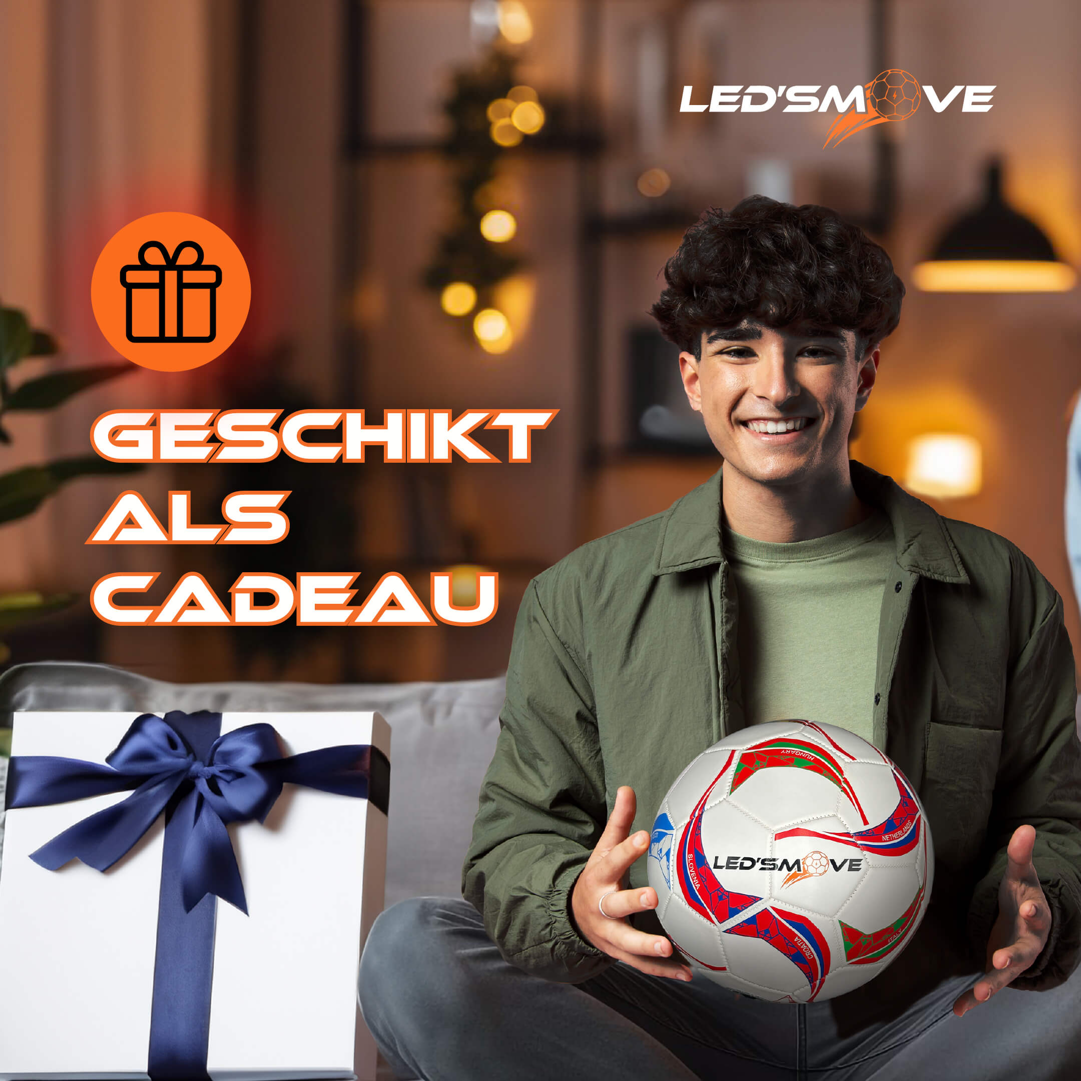 Lichtgevende Voetbal LedsMove ™ - LedsMove