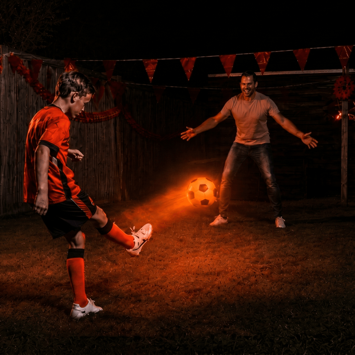 Balón de fútbol luminoso LedsMove™ - LedsMove