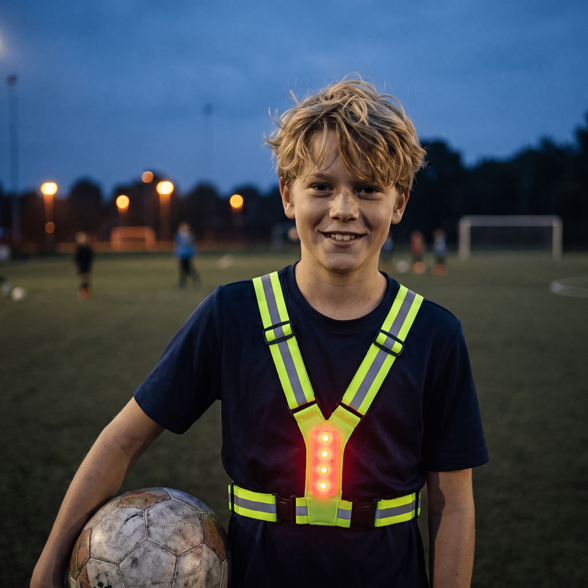1 Lichtgevend Hesje - Wit - LedsMove
