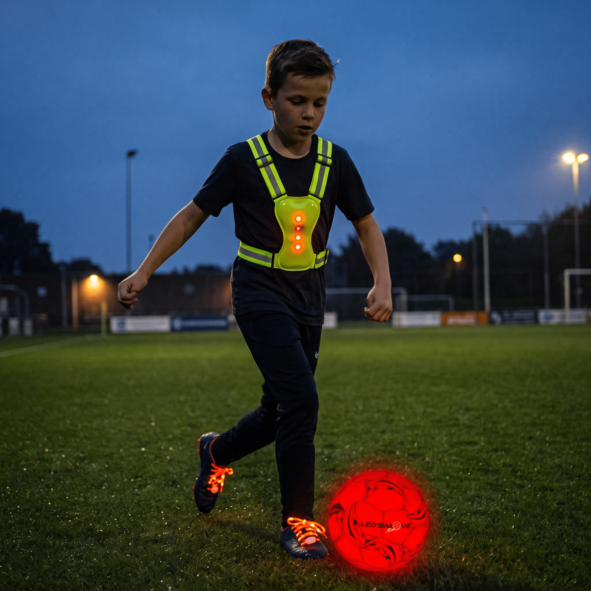 1 Lichtgevend Hesje - Wit - LedsMove
