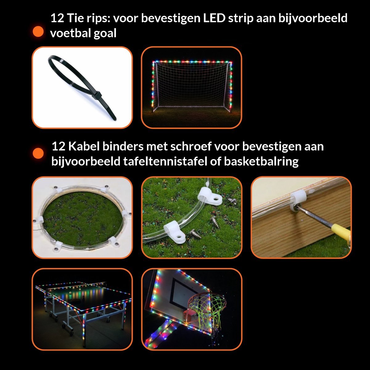 Goal Verlichting 13 meter - LedsMove